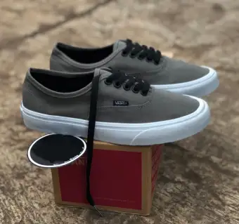 vans authentic mono grey