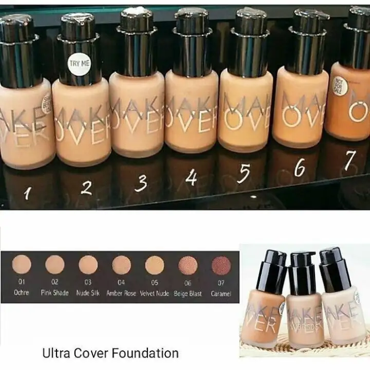 make over liquid matte foundation