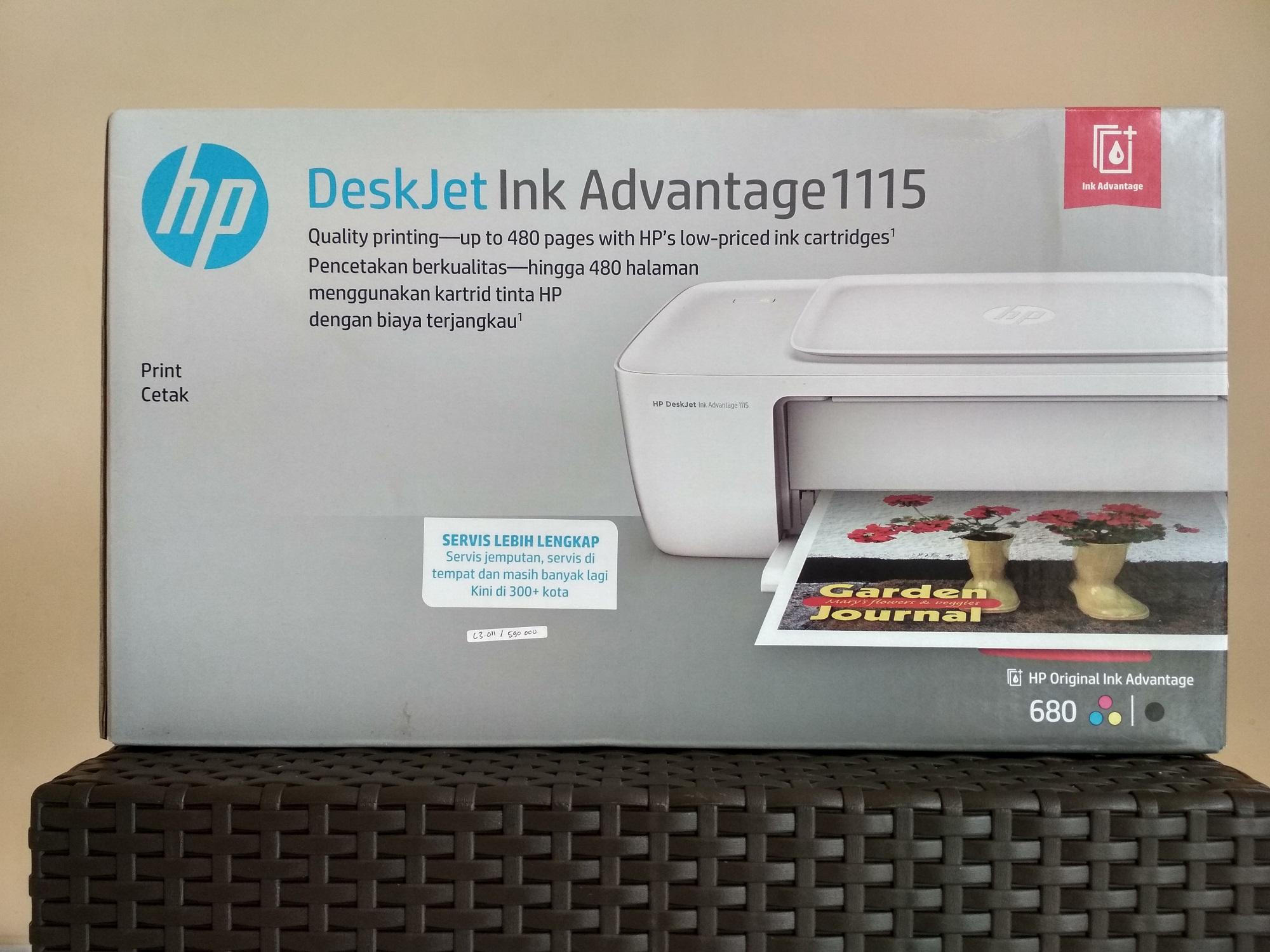 PRINTER HP DESKJET 1115 | Lazada Indonesia