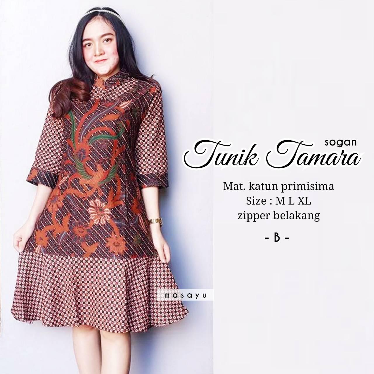 Get Inspired For Model  Baju  Batik Atasan Tunik  Busana Trends