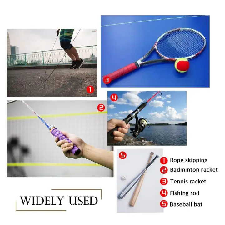 Anti Slip Racket Over Grip Roll Tennis Badminton Squash Handle Tape New