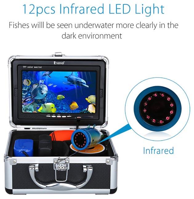 eyoyo 9 inch underwater fishing camera