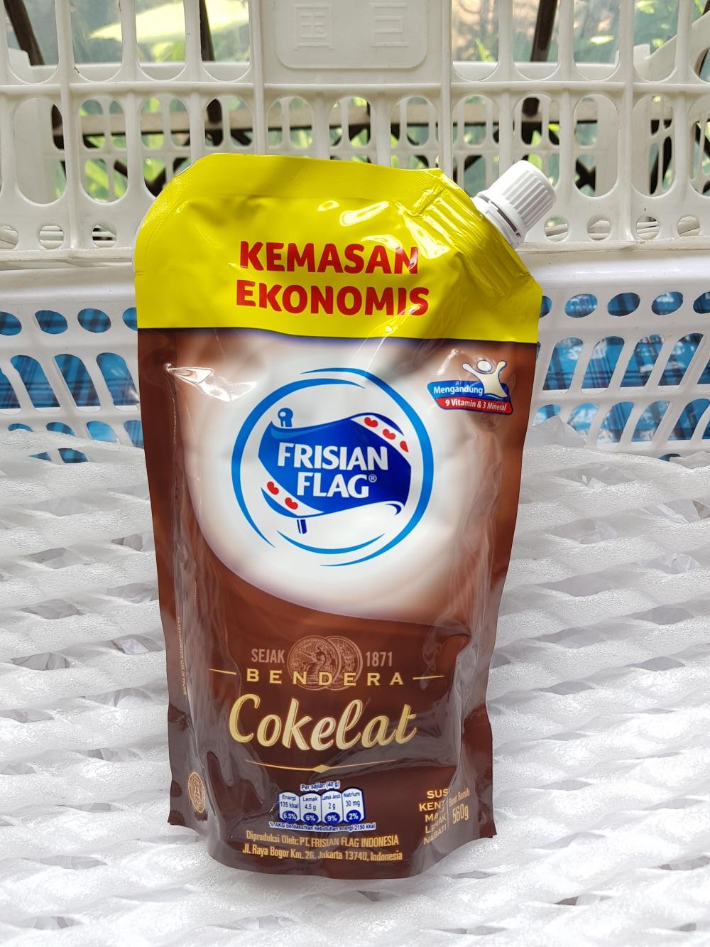 Susu Bendera Coklat Kemasan Ekonomis / Jual Frisian Flag Cokelat Susu