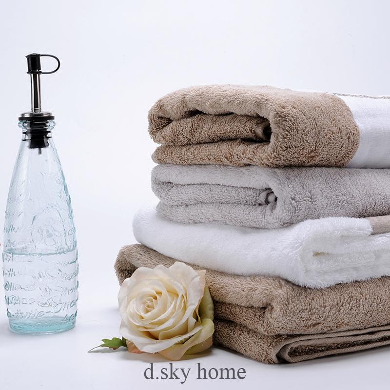 Diskai Cotton Chất Lượng Cao Đồ Gia Dụng Phòng Tắm Hút Nước Khăn Tắm Khăn Mặt