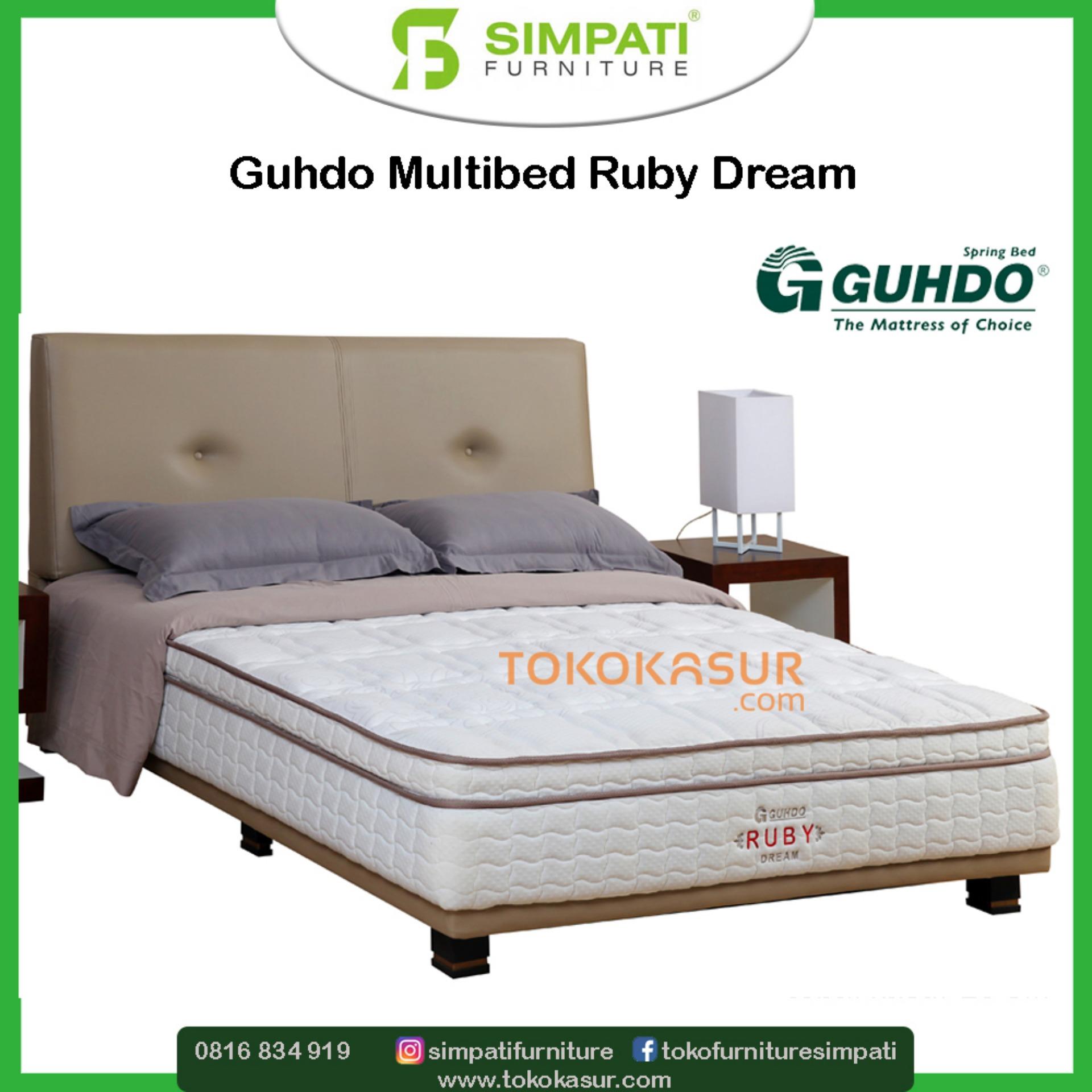  Guhdo  Spring Bed Multibed Ruby Dream Komplit Set Uk100x200 