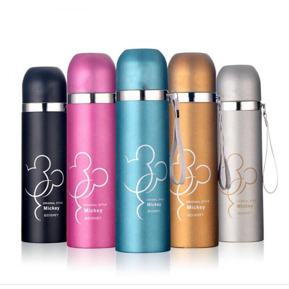 Termos Mickey Mouse Jx56 500ml Stainless Steel Random
