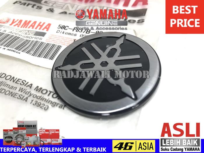 SfS- EMBLEM LOGO YAMAHA NEW JUPITER MX 135 ASLI ORIGINAL YAMAHA