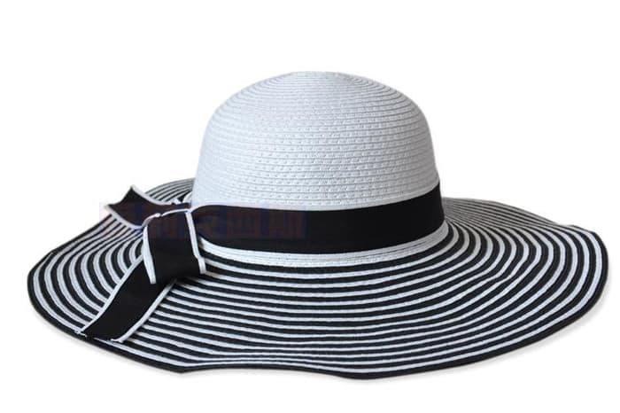 BISA COD] topi pitam hitam putih black 