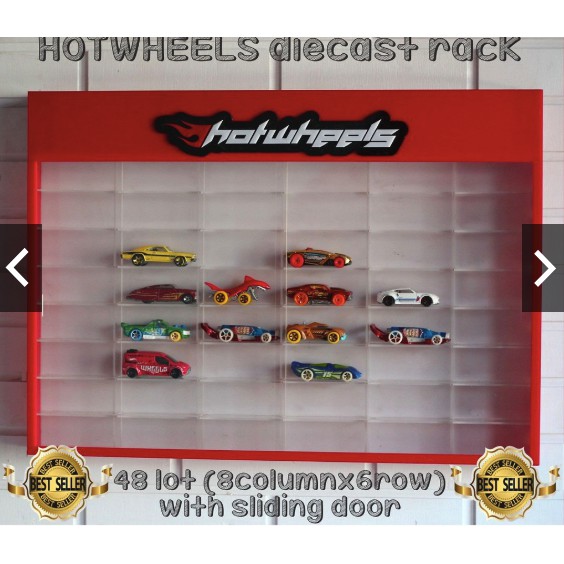 rak mobil hotwheels