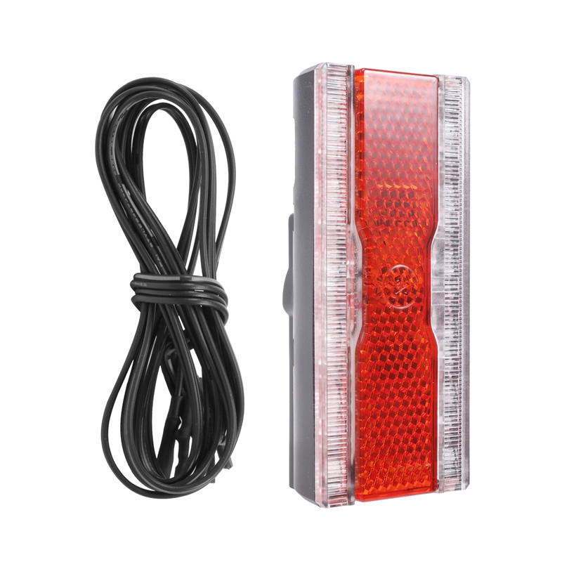 Bike Dynamo Rear Light with Parking Light AC 6V 0.5W LED Bicycle