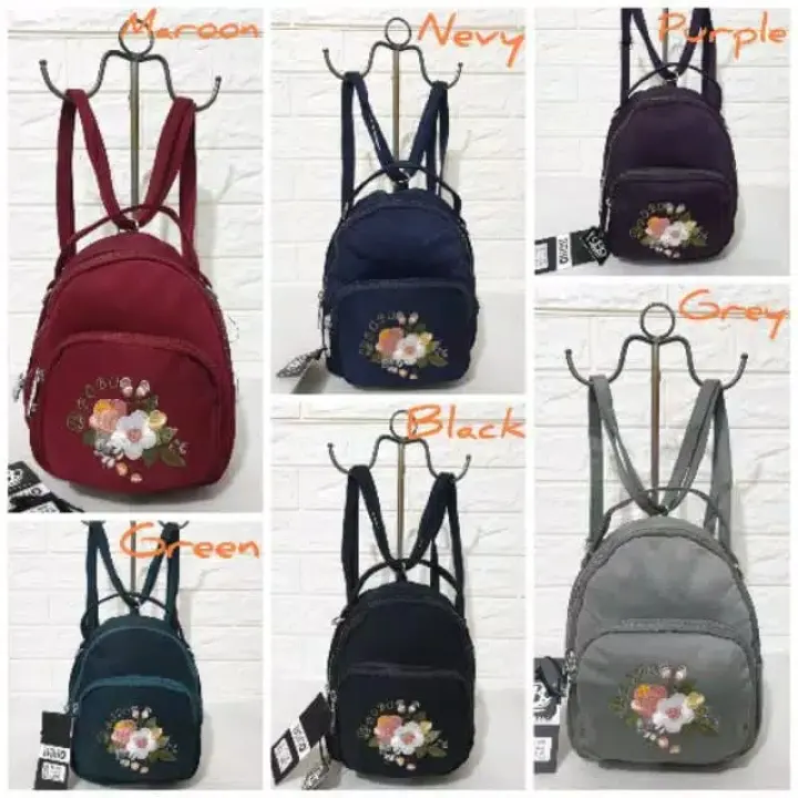 Santai Bag Tas Lucu Tas Kecil Imut Tas Mini Backpack Tas Jalan Tas Fashion Tas Jalan Tas Import Tas Wanita Bobo Bordir 3in1 Bisa Ransel Jinjing Selempang Bb6302 4resleting Lazada Indonesia