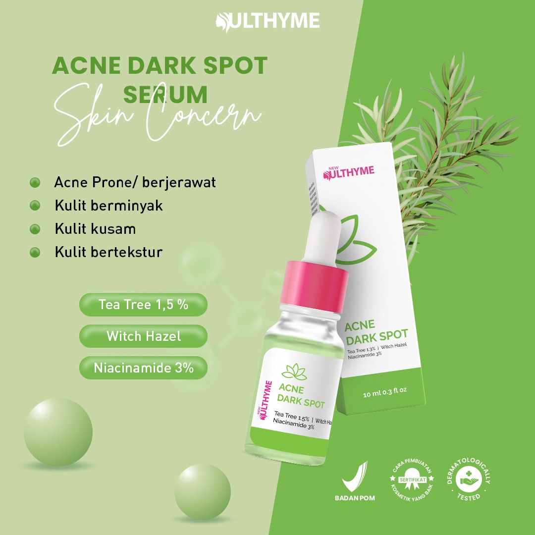 ULTHYME SKINCARE SERUM NEW ACNE DARK SPOT Lazada Indonesia