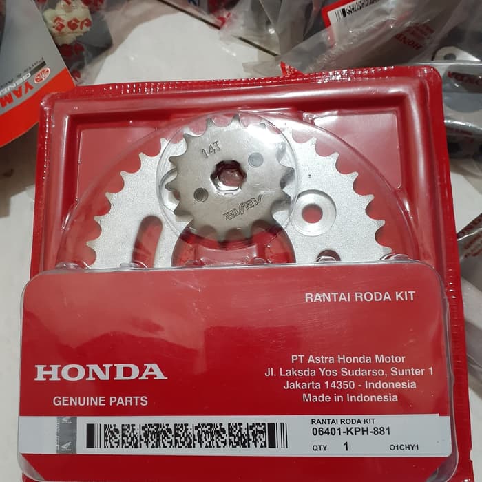 BISA COD GEAR SET GIR SET RANTAI GEAR HONDA KARISMA KHARISMA SUPRA X