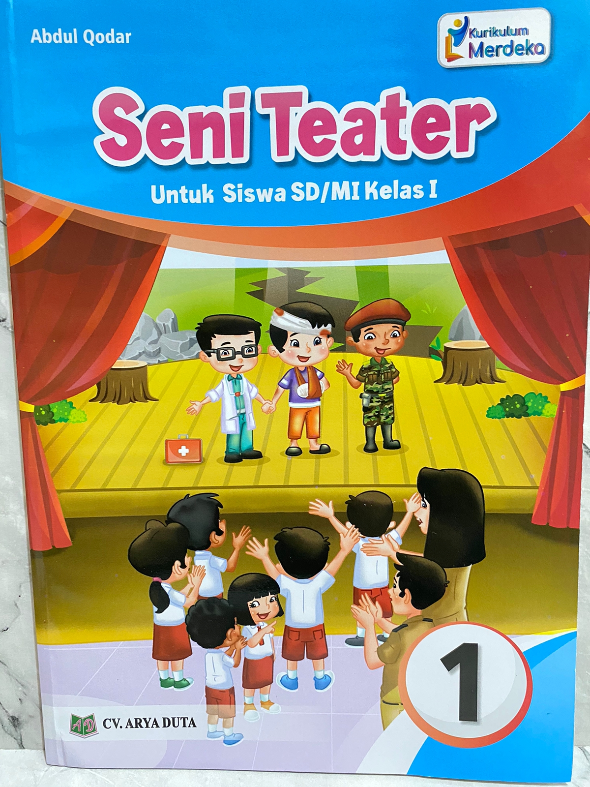 BUKU SENI TEATER KELAS 1 SD/MI KURIKULUM MERDEKA ARYA DUTA | Lazada