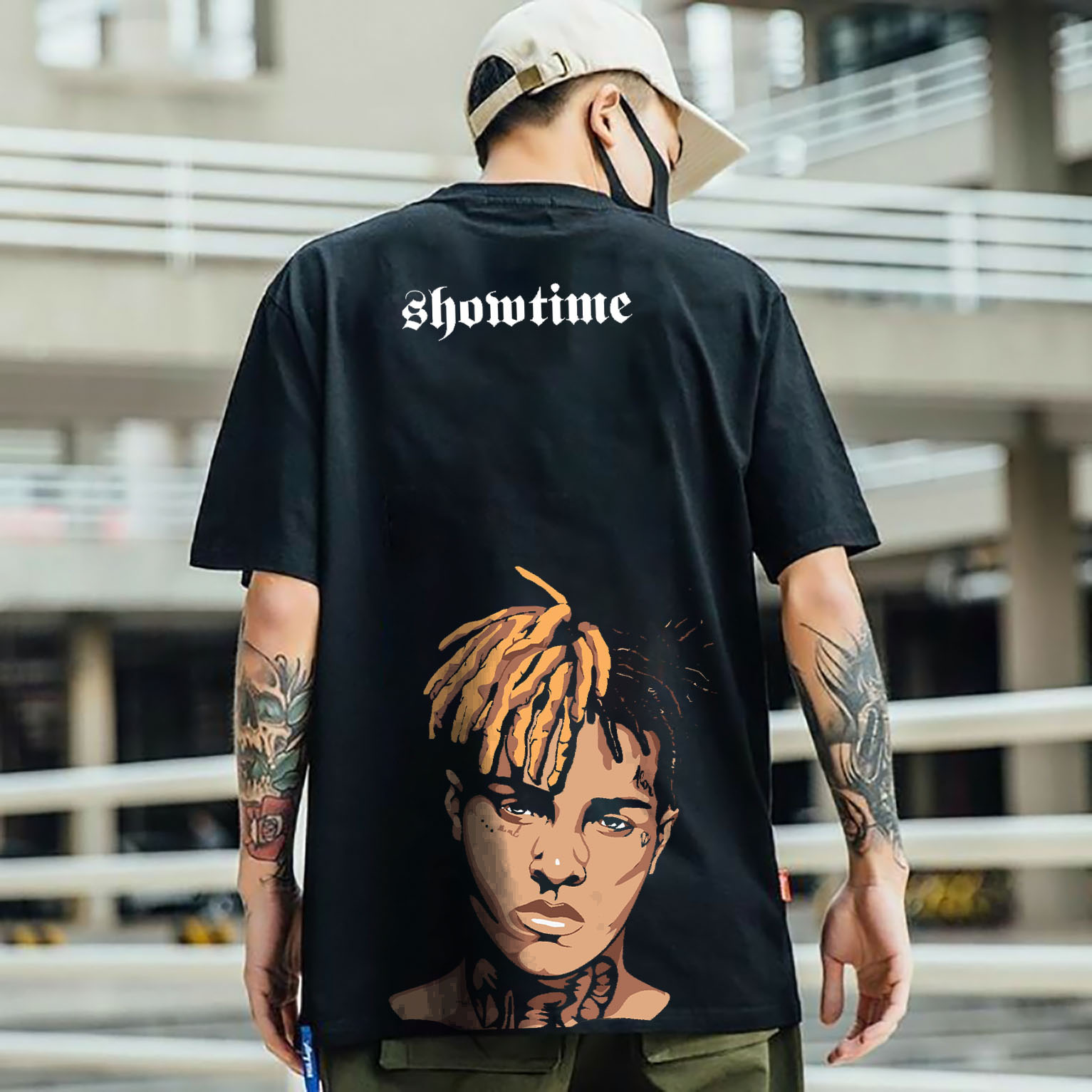 KAOS T-SHIRT KAOS MOTIF XXXTENTACION / KAOS RNB HIP HOP / KAOS VIRAL ...