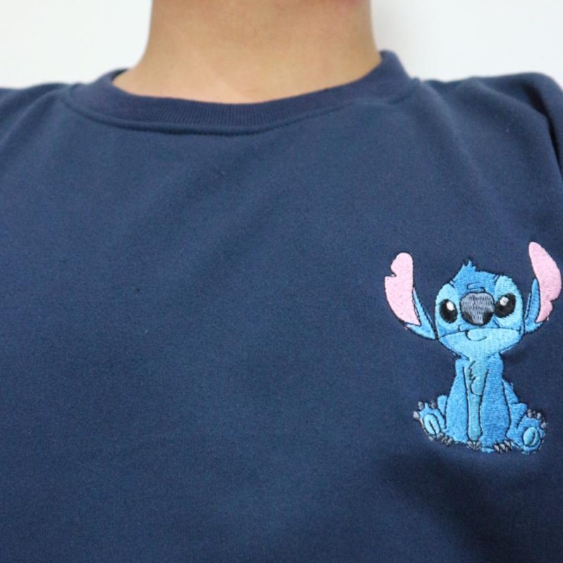 crewneck h&m stitch