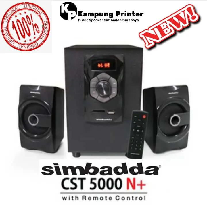 Speaker Aktif Simbadda Cst5000n Bluetooth With Remote Ngebass Lazada Indonesia