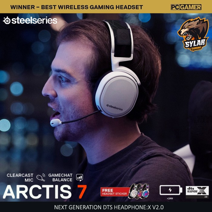 Jual Steelseries Arctis 7 White Terbaru 