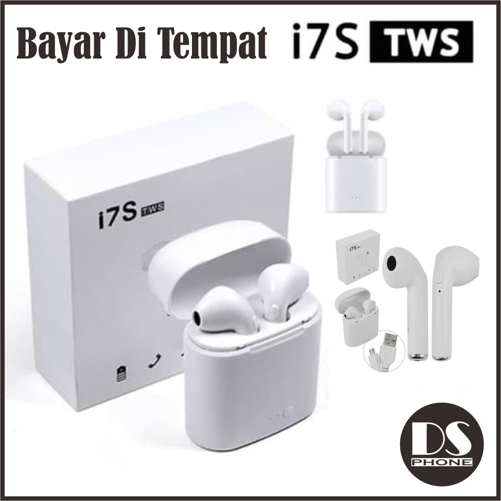 Headset Bluetooth Airpods Apple TWS I7s 