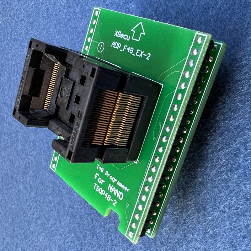 Programmer Adapter Programmer Adapter Replace PCB Programmer Adapter ADP F48 EX-2 TSOP48 T48 for Burning NAND