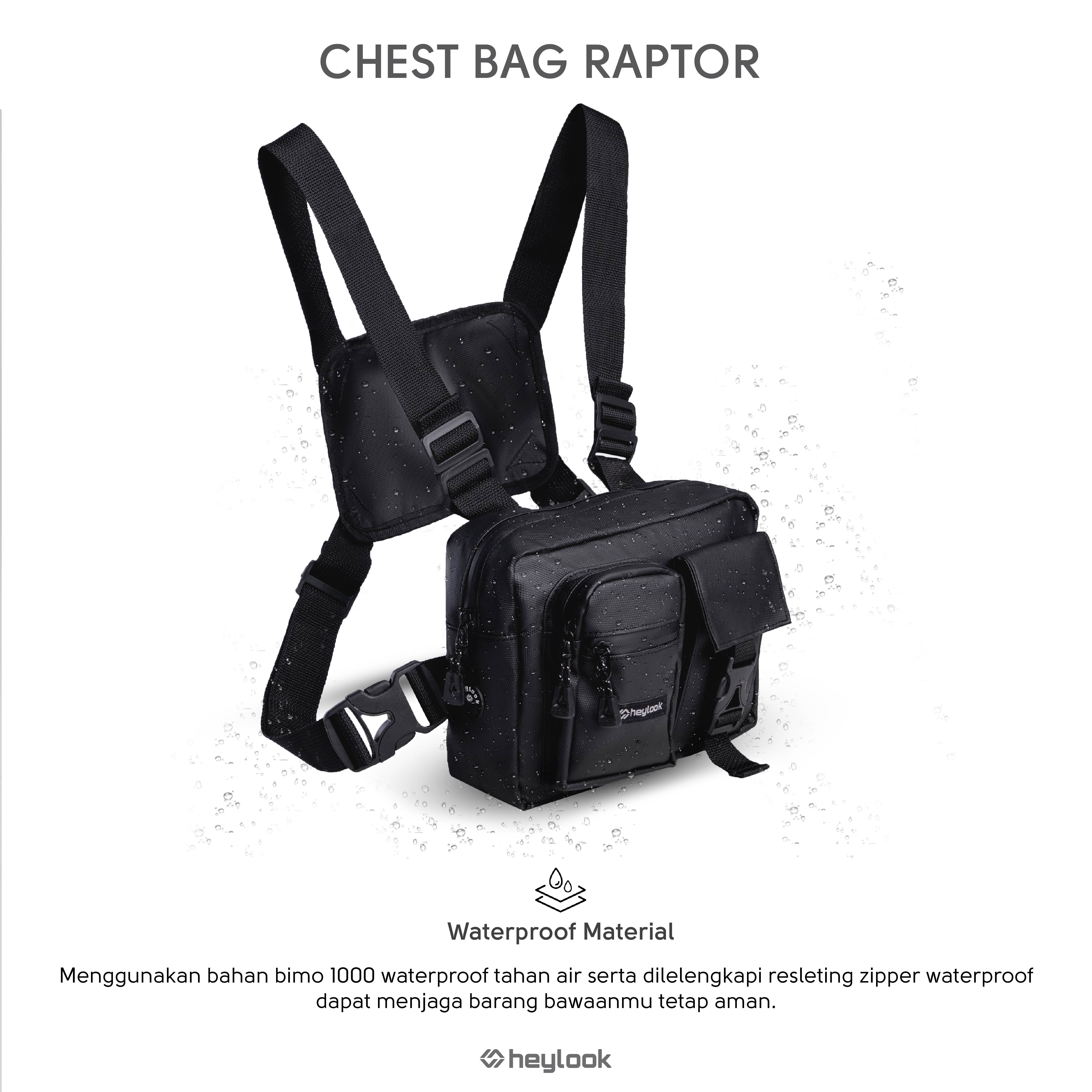 Chest bag waterproof Raptor chest bag tactical bag outdoor rigs  heylook-able to pay on the [cod]
