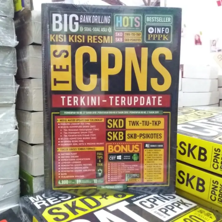 Buku Cpns Big Bank Drilling Kisi Kisi Resmi Tes Cpns Terkini Terupdate Lazada Indonesia