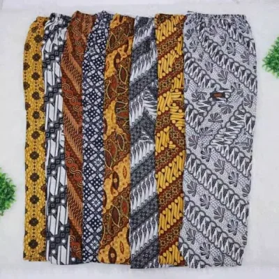 ( COD )Celana Panjang Batik Boim Dewasa -Boim // celana batik panjang