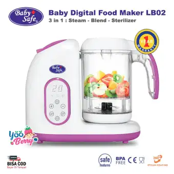 baby safe food maker digital