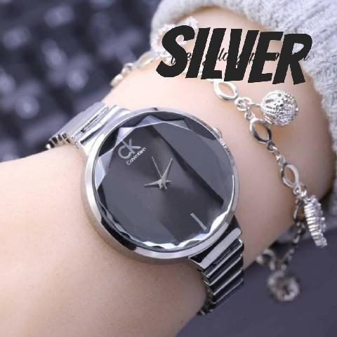JAM TANGAN RANTAI FASHION WANITA BEST SELLER KACA BELIMBING (HARGA TERMURAH)