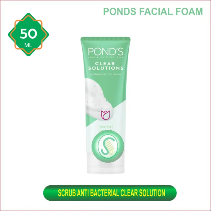 manfaat ponds facial foam clear solution