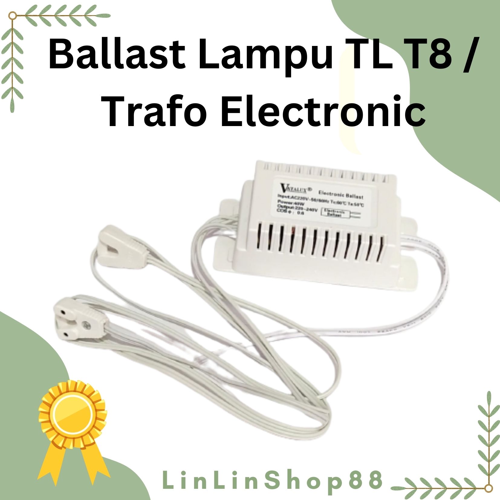 Ballast Lampu TL T8 /Trafo Electronic | Lazada Indonesia