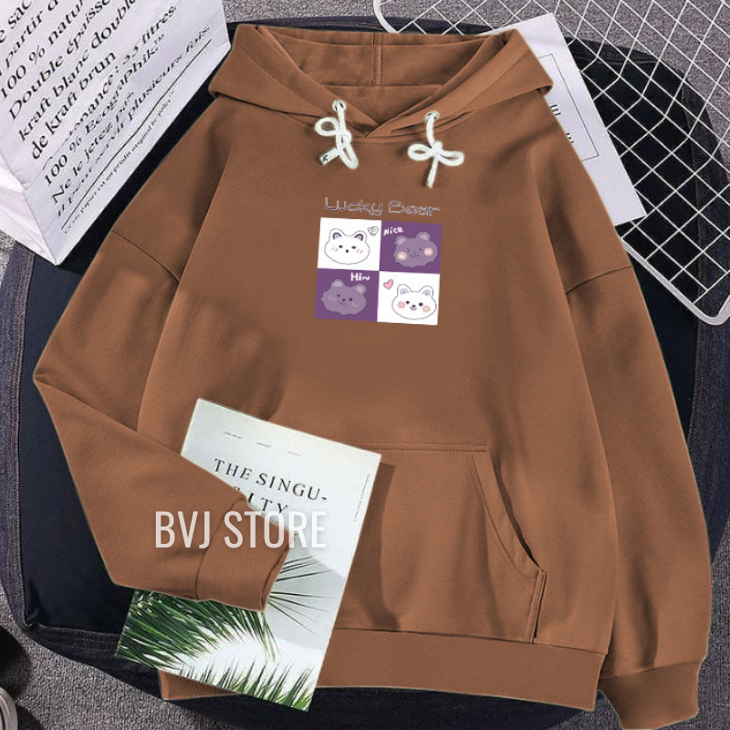 Korean Style Sweater Hoodie Wanita Korea Shopee Buy Sweater Hoodie