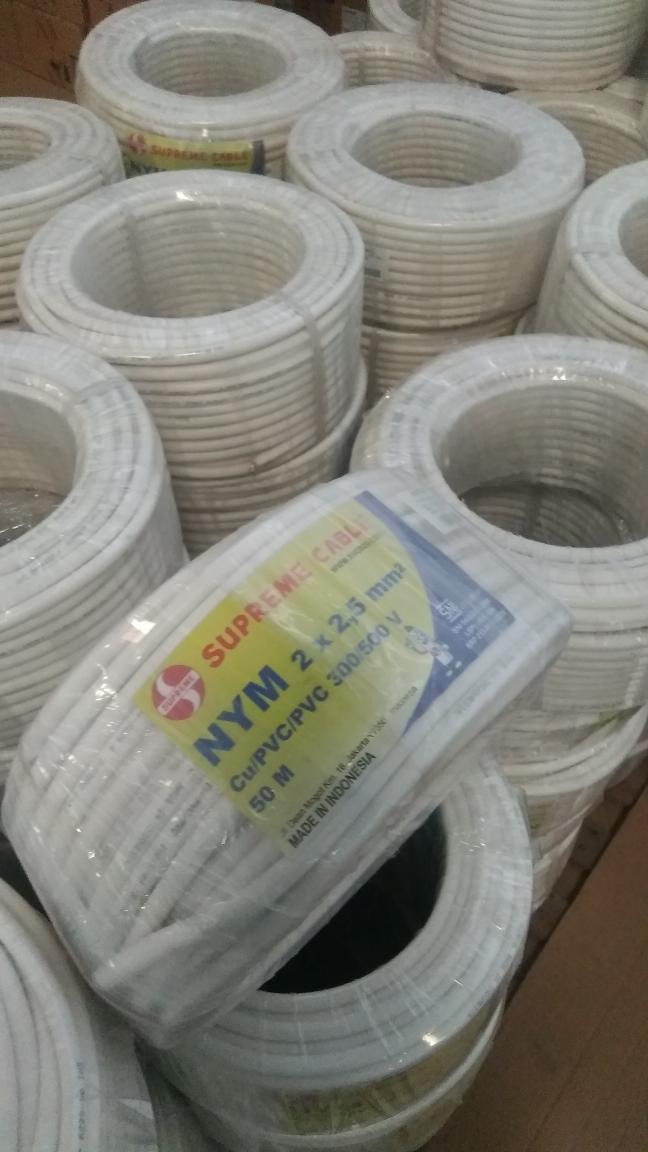 kabel Supreme NYM - NYA - NYMHY - Putih