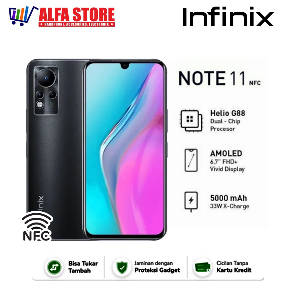 infinix note 11 nfc ram 4