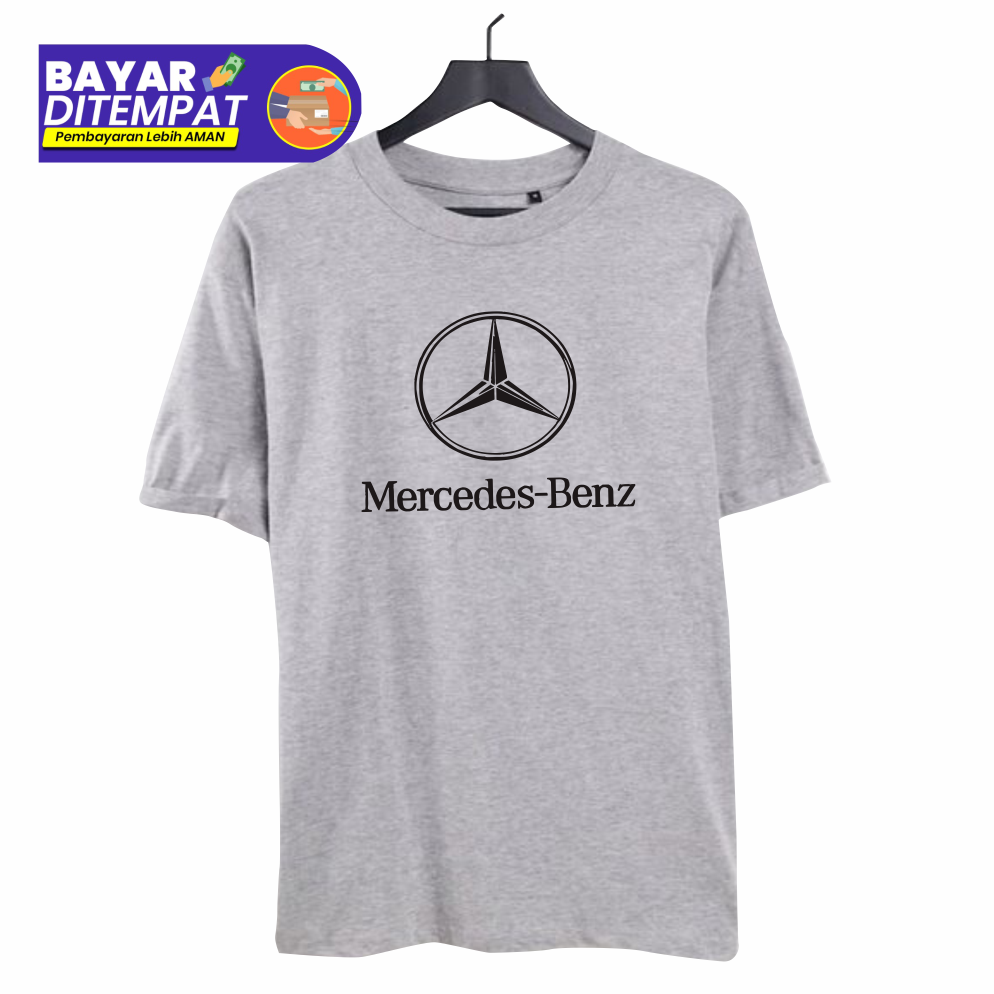 Kaos Distro Premium Pria LOGO MERCEDES 