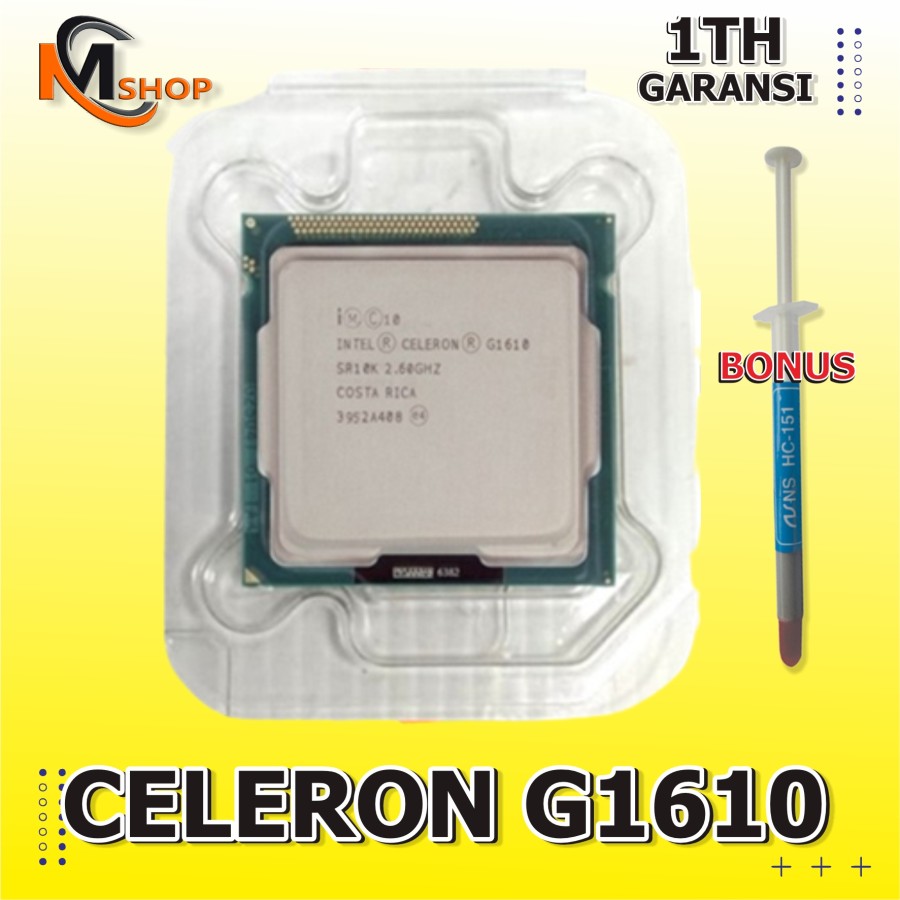 Processor Intel Celeron G1610 2.60 GHz LGA 1155 | Lazada Indonesia