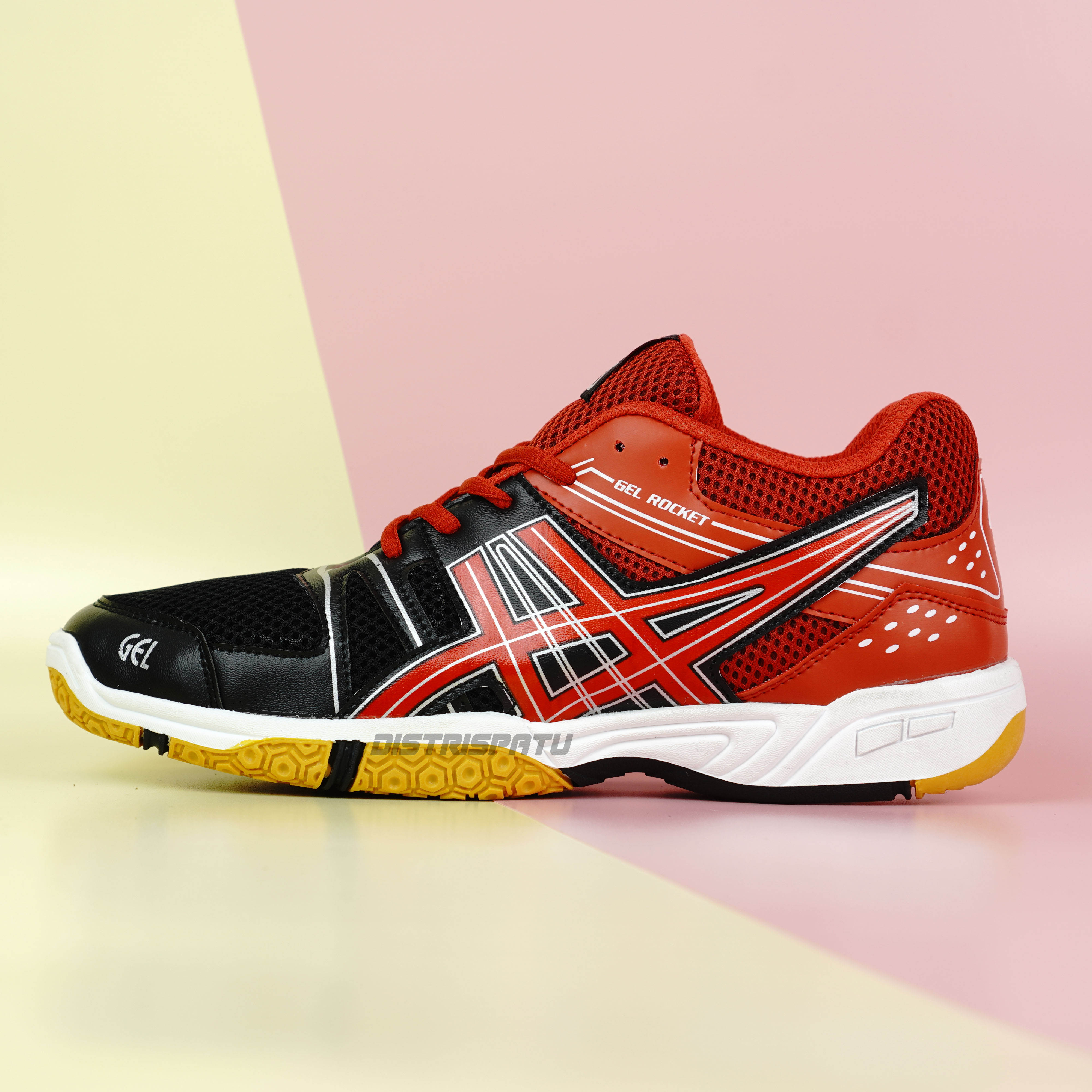 Sepatu asics clearance gel rocket 7