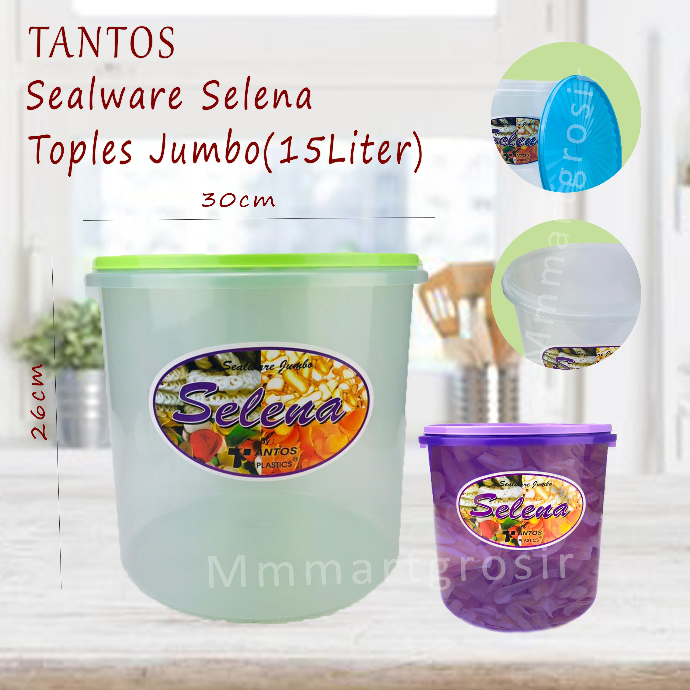 Tantos Sealware Selena / Toples Plastik / Toples Besar / 15liter ...