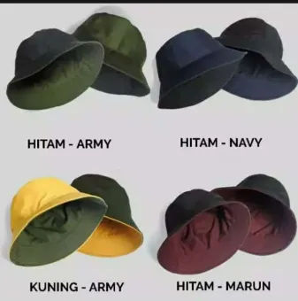 topi bucket lazada