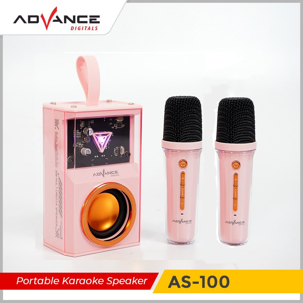 READY STOCK】Advance AS-100 full bass TF card /2MIC/ type