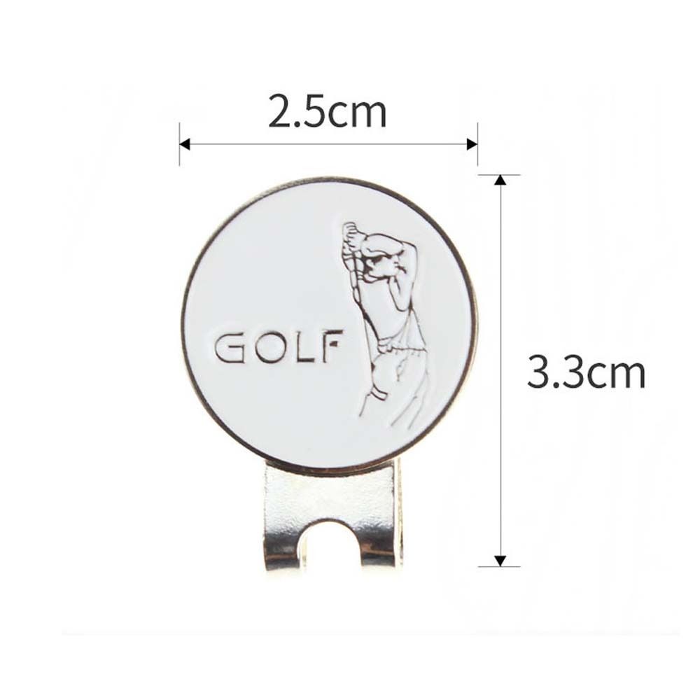 RIRIANN Dụng Cụ Hỗ Trợ Tập Golf Chuyên Nghiệp Thiết Thực Dụng Cụ Nhắm Cho Người Chơi Golf Phụ Kiện Kẹp Mũ Golf Dụng Cụ Đánh Dấu Mũ Đánh Dấu Căn Chỉnh Đánh Gôn