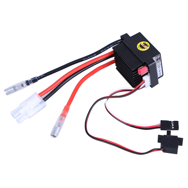 Rc ESC 320A 612V Brushed ESC Speed Controller with 2A BEC for RC Boat