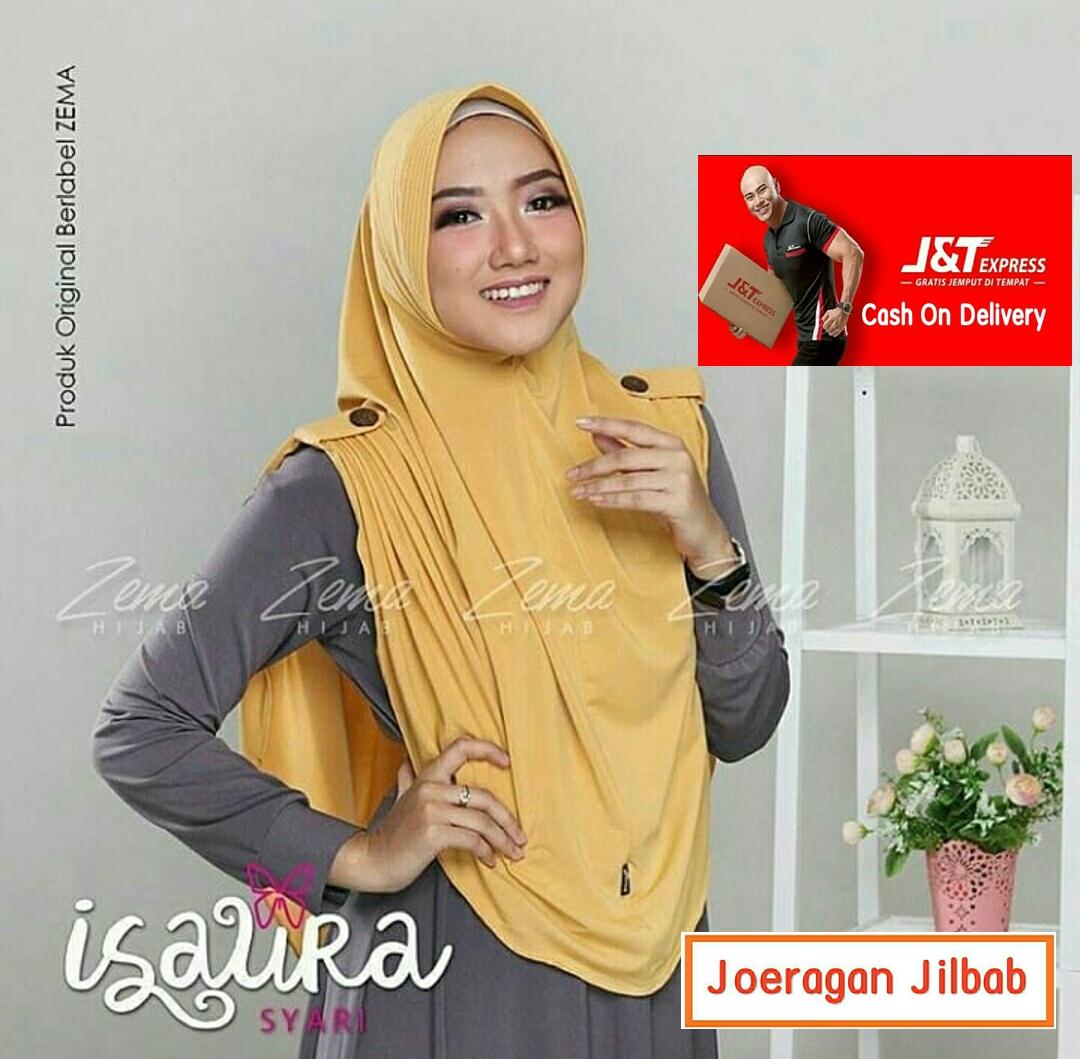 Jilbab Instan Khimar Isaura Jersey