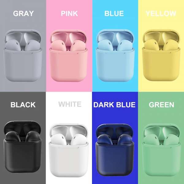 i12 TWS Original Headset Earphone Bluetooth Wireless Airpods Inpods murah  bagus kualitas terbaik | Lazada Indonesia