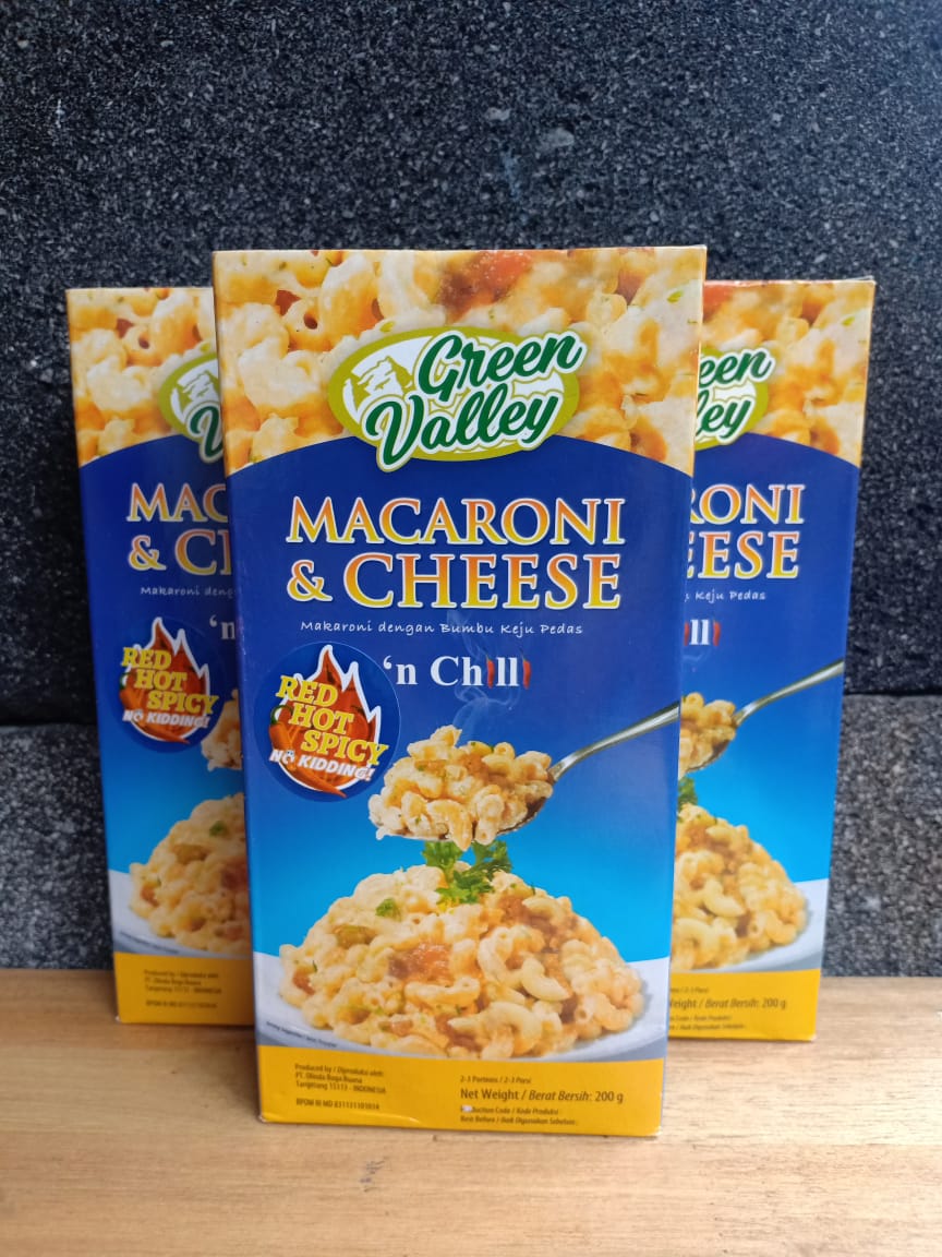 Green Valley Mac Cheese Chilli 200 Gr Lazada Indonesia