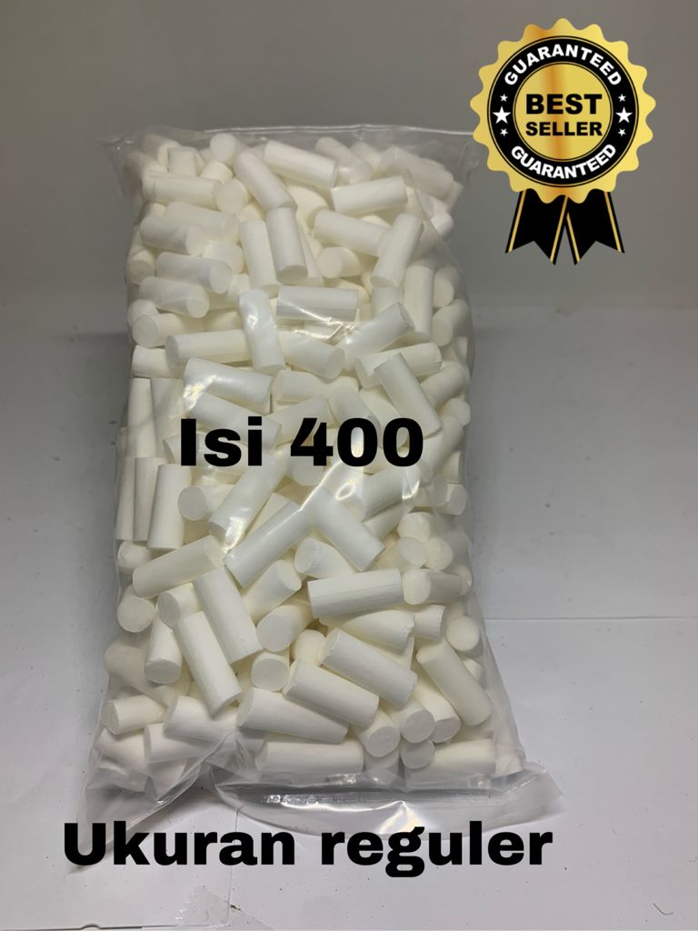 BUSA REGULER MENTHOL 50g / ISI 400 LEBIH / PENYARING ROKOK LINTING RASA ...