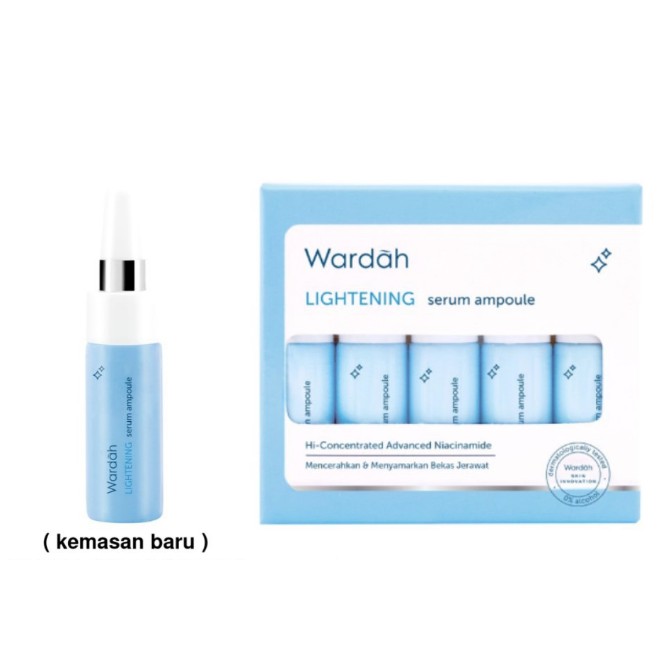 serum wardah lightening serum ampoule