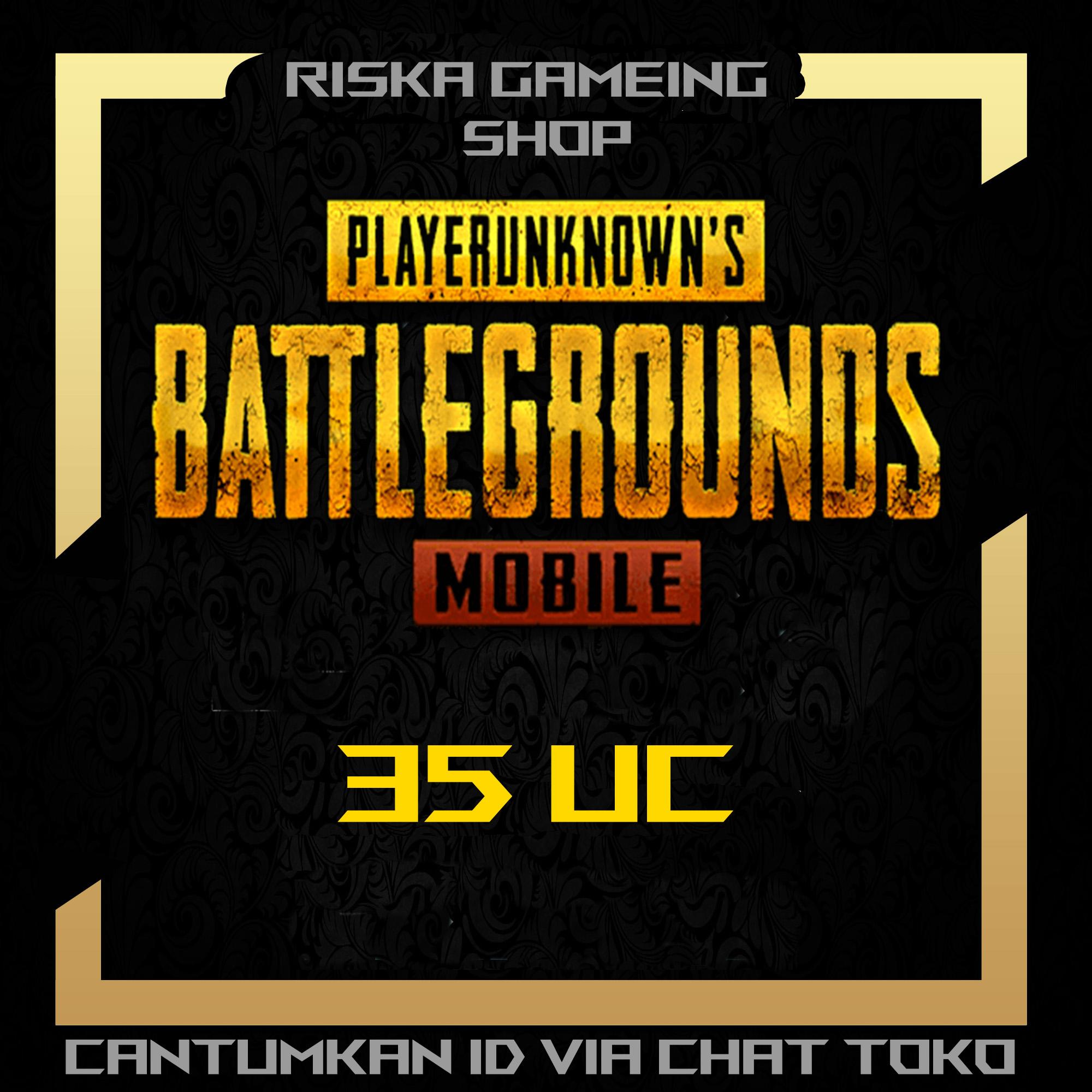 PlayerUnknown's Battlegrounds (PUBG) Mobile 35 UC Cash - Legal Via ID
