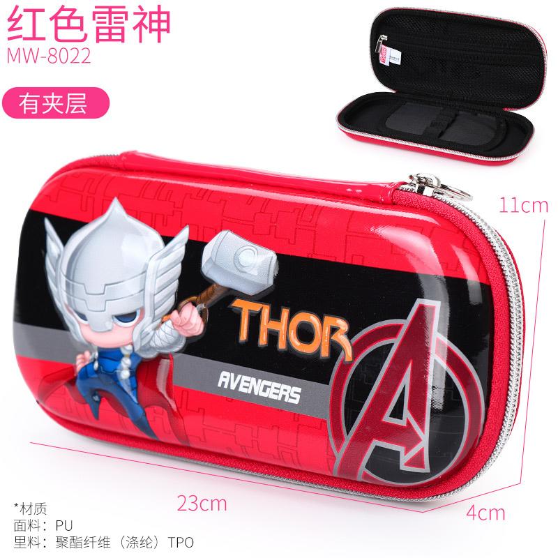 Disney Amerika Serikat Pemimpin tim anak-anak Tempat Pensil anak laki-laki kotak pensil siswa sekolah dasar kotak alat tulis Ironman tas alat tulis Kotak pensil