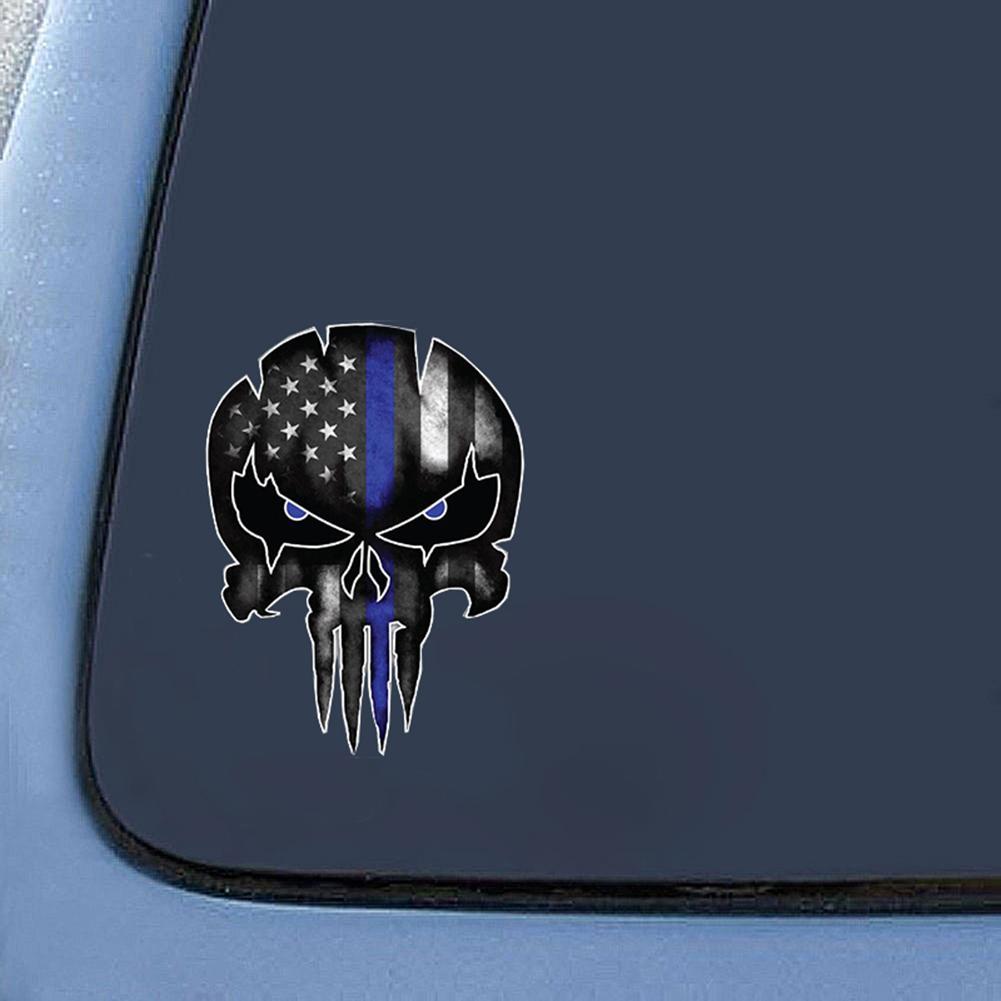 Reflektif Stiker Mobil Tengkorak Styling Stiker Anti Air ...